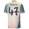 Oficiální Fotbalový Dres Manchester City Foden 47 Čtvrtý 2024-25 pro Děti